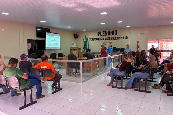 Câmara recebe audiência pública sobre a LOA 2026 e o PPA 2026-2029